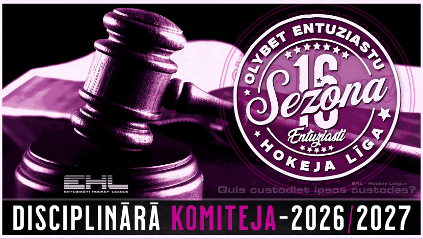 DISCIPLINĀRĀ KOMITEJA - HK ZEMGAĻI 65+ (17.10.2025)